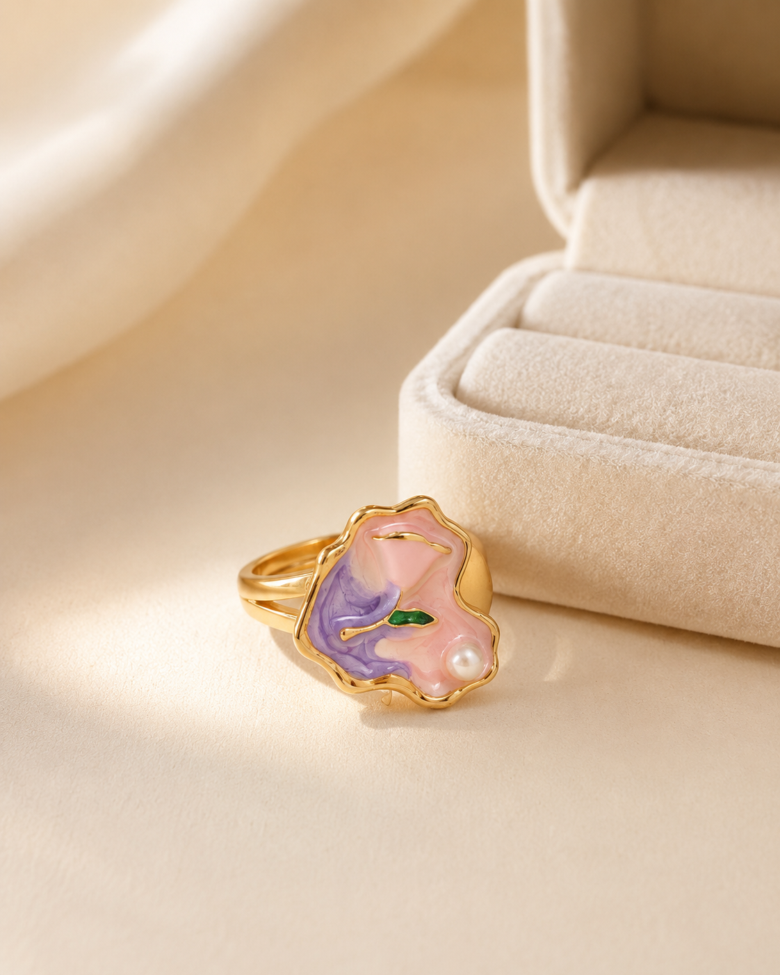 🌹 Floral Ring